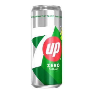 SEVEN UP ZERO SUGAR 330 ML