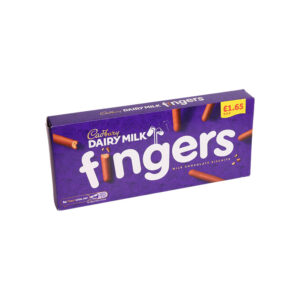 CADBURY MILK CHOCOLATE FINGERS PM 114 GR