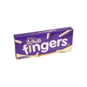 CADBURRY WHITE FINGERS 114 G