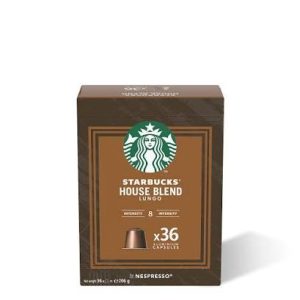 Starbucks Nespresso House Bld Lungo Caps 36 cap