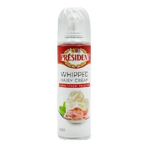 PRESIDENT WHIPPED DAIRY CREAM 250 ML