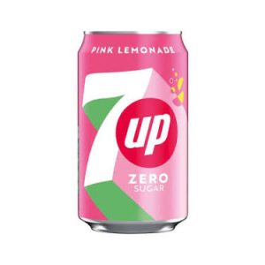 SEVEN UP ZERO PINK LEMONADE 330 ML