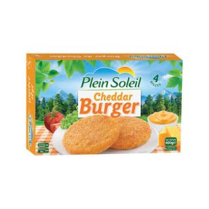 PLEIN SOLEIL CHEDDAR BURGER 400 G