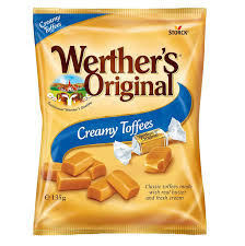 WERTHERS CHEWY TOFFIES 135 G